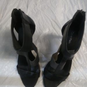 Calvin Klein Leather Stilettos